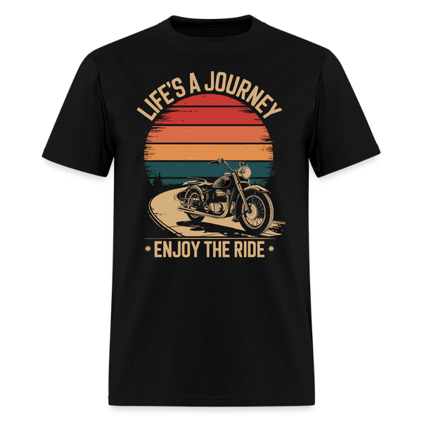 Life Is A Journey - Tshirt - black