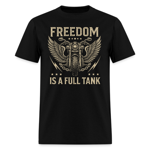 Freedon Is A Full Tank - Tshirt - black