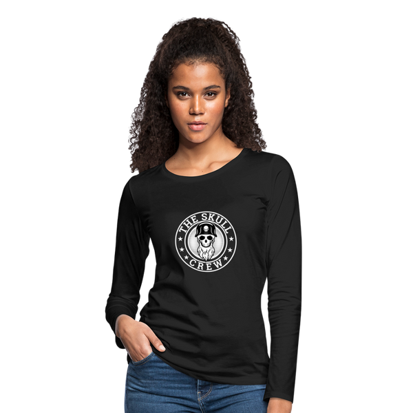 The Skull Crew - Women's Long Sleeve T-Shirt - black