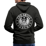 The Skull Crew - Men’s Premium Hoodie - charcoal grey