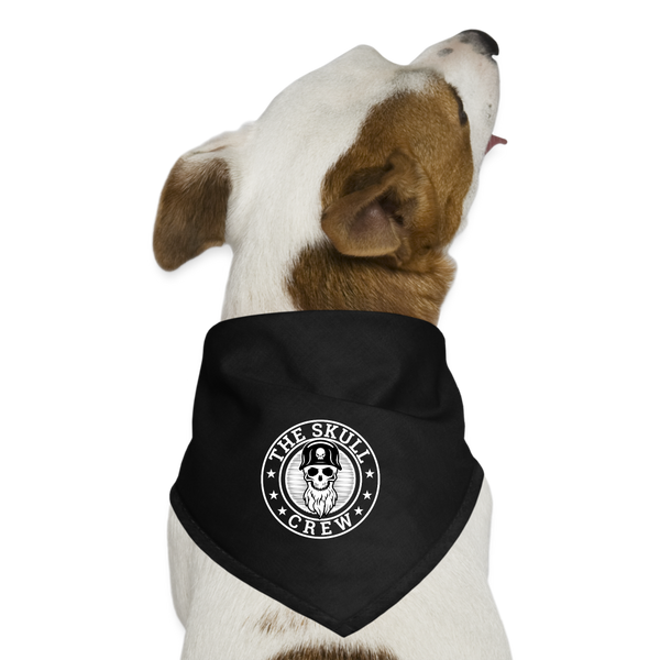 The Skull Crew - Dog Bandana - black