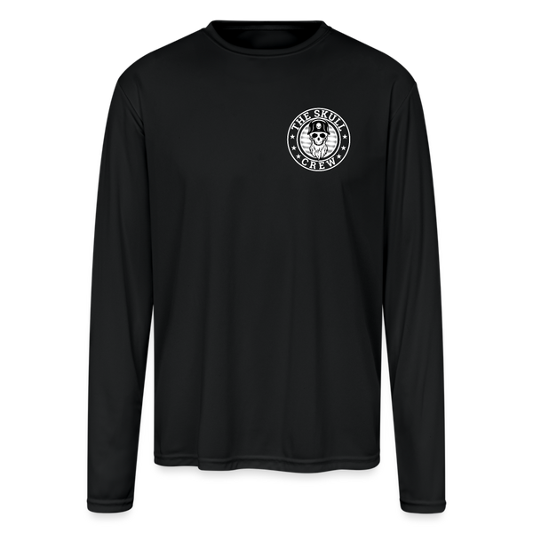 The Skull Crew - Performance Long Sleeve T-Shirt - black