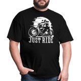 Just Ride - Tshirt - black