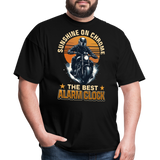 Sunshine On Chrome The Best Alarm Clock - Tshirt - black