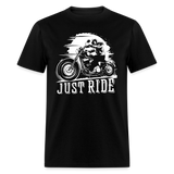 Just Ride - Tshirt - black