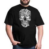 Halloween Biker Skeleton - Tshirt - black