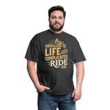 When Life Gets Complicated - Tshirt - heather black