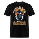 Sunshine On Chrome The Best Alarm Clock - Tshirt - black