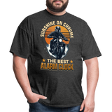 Sunshine On Chrome The Best Alarm Clock - Tshirt - heather black