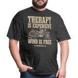 Therapy Is Expensive - Tshirt - heather black