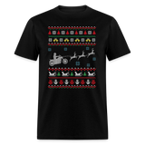 Cruiser Bike Pajama Ugly Christmas - Tshirt - black