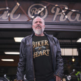 Biker At Heart - Tshirt