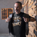 Biker At Heart - Tshirt