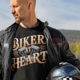 Biker At Heart - Tshirt