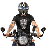 Halloween Biker Skeleton - Tshirt