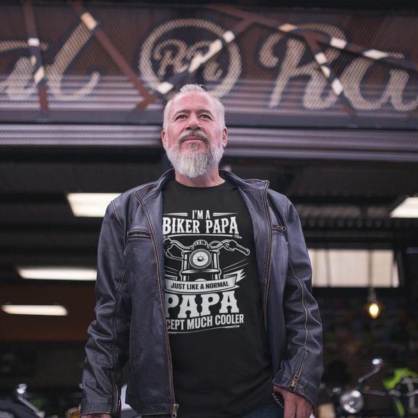 I Am A Biker Papa - Tshirt