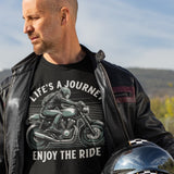 Lifes A Journey Enjoy The Ride - Tshirt