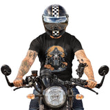 Skeleton Riding Motorcycle - Tshirt