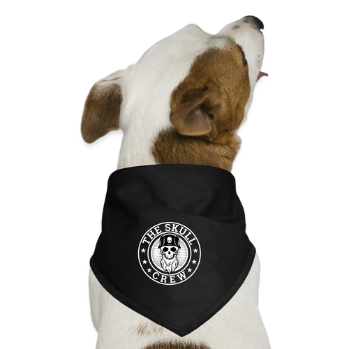 The Skull Crew - Dog Bandana - black