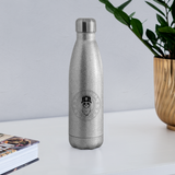 The Skull Crew - Insulated Stainless Steel Water Bottle - silver glitter